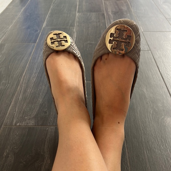Tory Burch Quilted Minnie Travel Ballet Flat - Picture 1 of 6